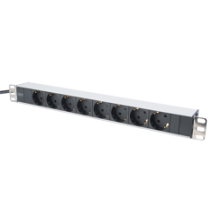 Mynd af Fjöltengi 19" 8x16A Schuko