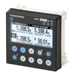 Mynd af DIRIS Digiware D-50 Stjórnstöð með skjá - BT, RS485, Ethernet & WEB-CONFIG