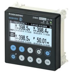 Mynd af DIRIS Digiware D-70 Stjórnstöð með skjá - RS485, Ethernet & WEBVIEW-M