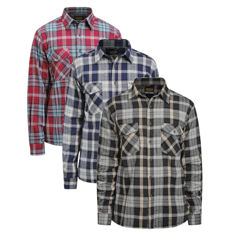 Mynd af Jobman 5138 flannel vinnuskyrta