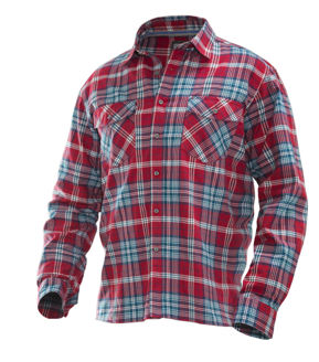 Mynd af Jobman 5138 flannel vinnuskyrta