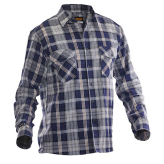 Mynd af Jobman 5138 flannel vinnuskyrta