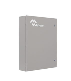 Mynd af Veggskápur Ryðfrír (SS304L)  H600/B600/D210cm IP66