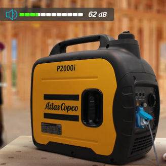 Mynd af Rafstöð 1-fasa P2500i 2,3 kW