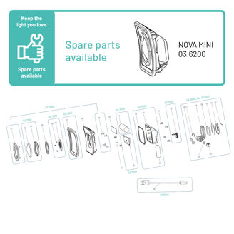 Mynd af NOVA Mini kastari 100-1000 lm