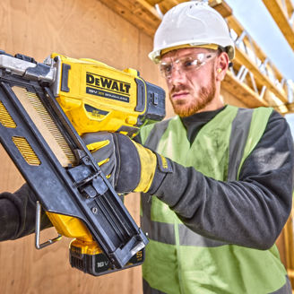 Mynd af DeWalt 18V XR 33° Next Gen naglabyssa