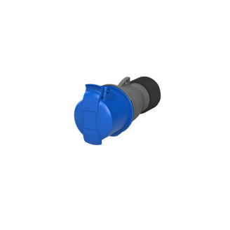 Mynd af CEE Hulsa 230V 3p. IP44 16A
