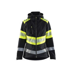 Mynd af BLÅKLÄDER Softshell jakki Hi-Vis dömu