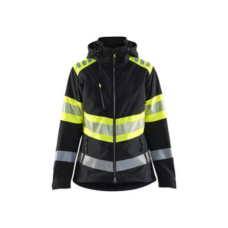 Mynd af BLÅKLÄDER Softshell jakki Hi-Vis dömu