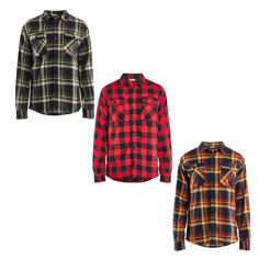Mynd af BLÅKLÄDER flannelskyrta