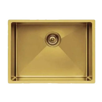 Mynd af UKinox ColorX vaskur 500x400 mm Gold
