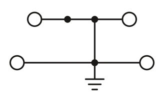 Mynd af Raðtengi PTTBS 2,5 mm² PE G/G
