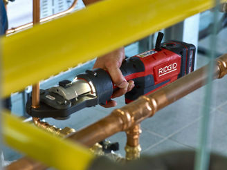 Mynd af Ridgid RP351 pressuvél 32kN m. Bluetooth