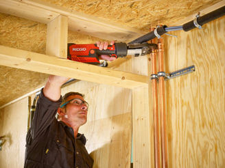 Mynd af Ridgid RP351 pressuvél 32kN m. Bluetooth
