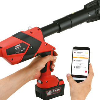 Mynd af Ridgid RP352-XL+ACT Pressuvél 32kN m. Bluetooth